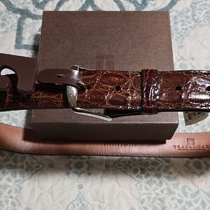 Trafalgar Tan Leather Belt